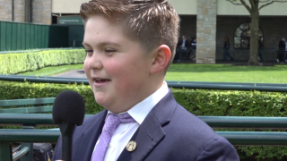 William Huffman Keeneland Kid Reporter