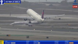 LAX Runway Gonzaga Plane