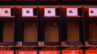 Bengals new locker room